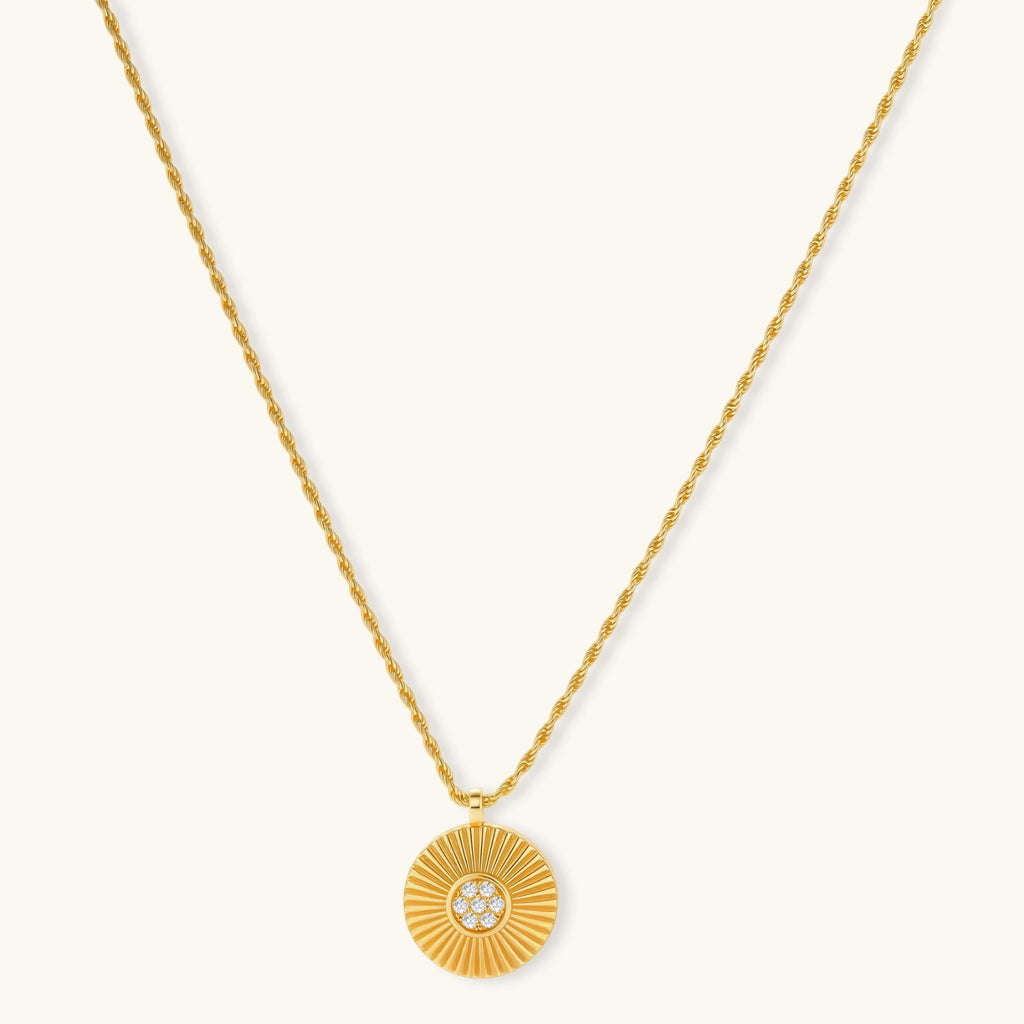 Sunburst Radiance Necklace | Eco Kini Boutique